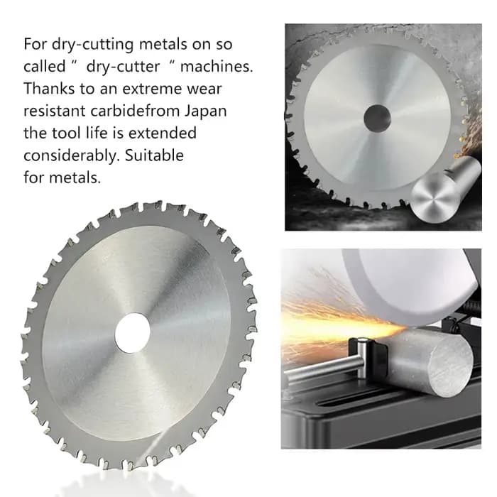 Lames de scie circulaire CMCP 150-355mm pour la découpe des métaux