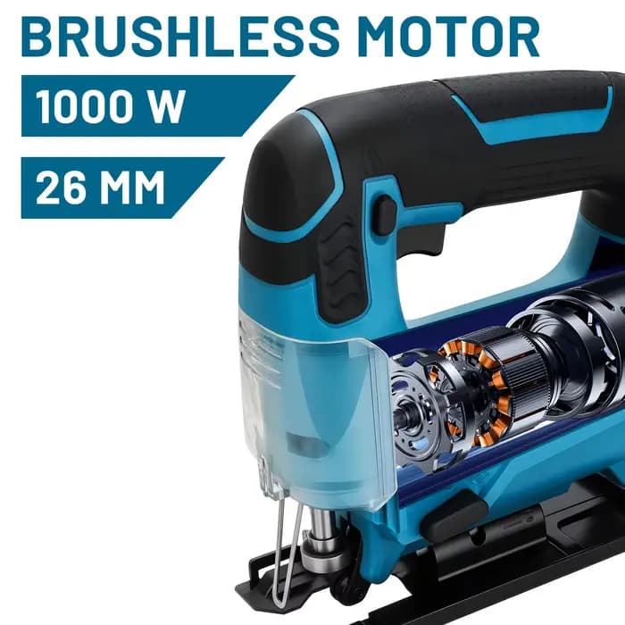 Gami 26mm 6000spm scie sauteuse électrique sans brosse