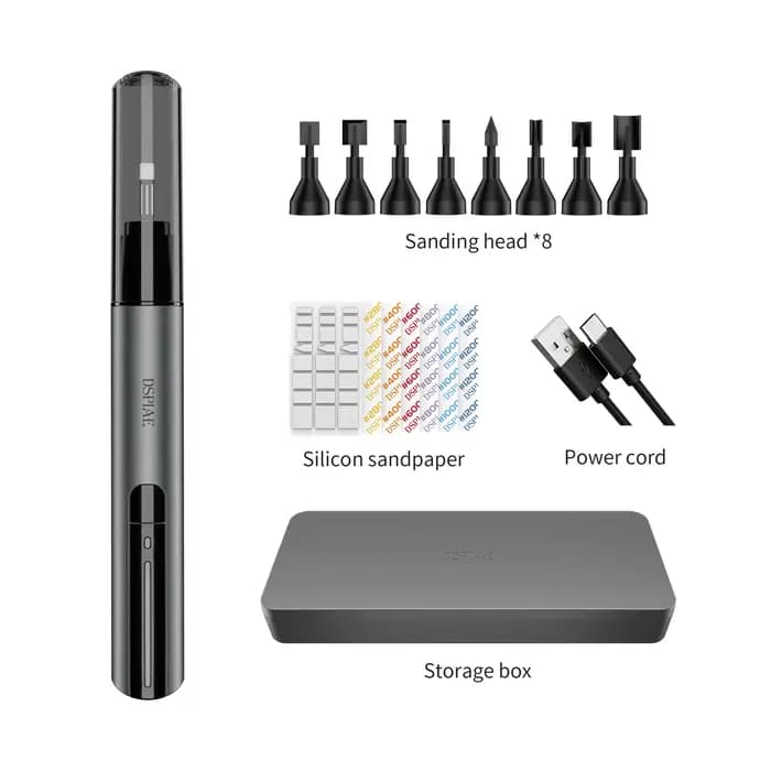 DSPIAE ES-A PRO ponceuse électrique alternative améliorée "Illusive Shadow" PRO pour l'assemblage de modèles Gundam outils de stylo de meulage de loisirs