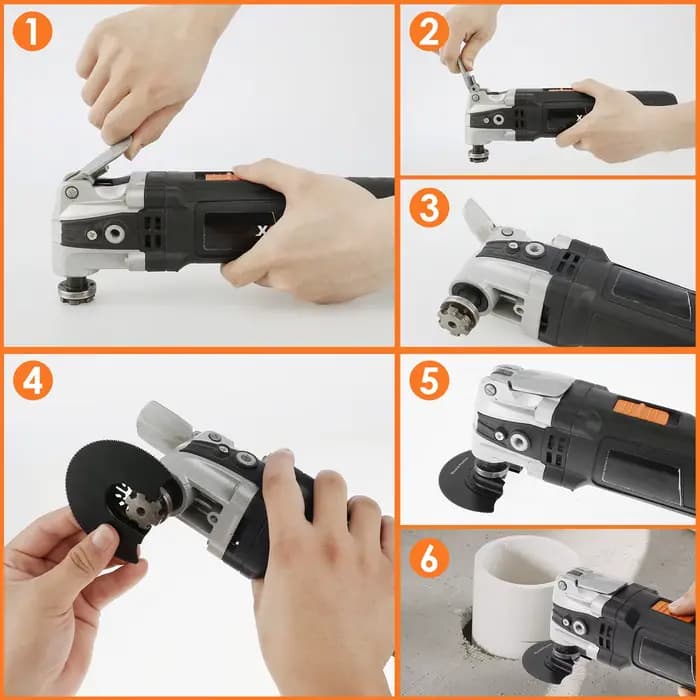 Lames de scie oscillantes multi-outils