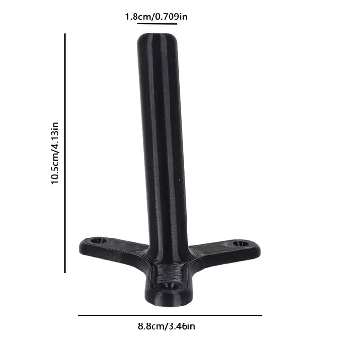 Support de disque de meulage 125 mm en plastique durable pour atelier