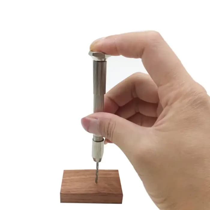 Mini perceuse manuelle de précision