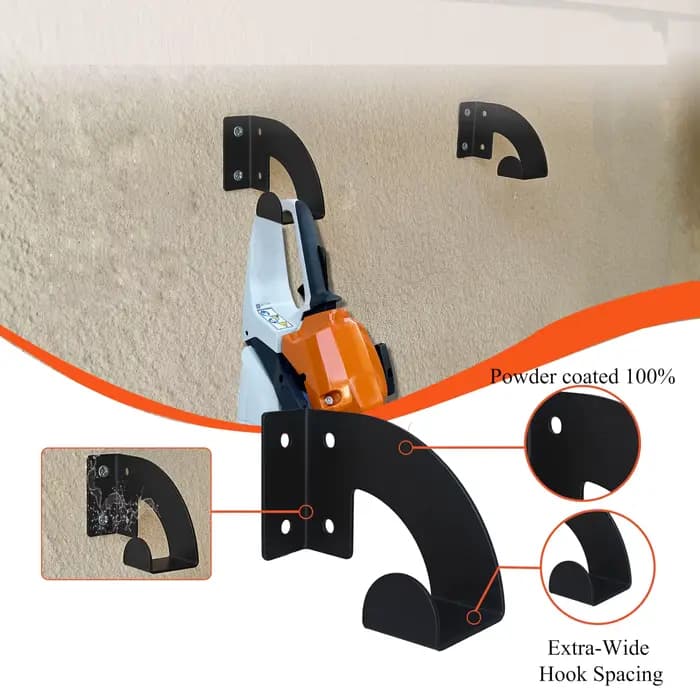 Support mural multifonctionnel robuste pour outils d'atelier