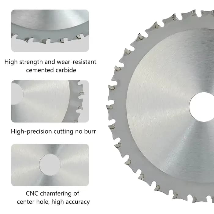 Lames de scie circulaire CMCP 150-355mm pour la découpe des métaux