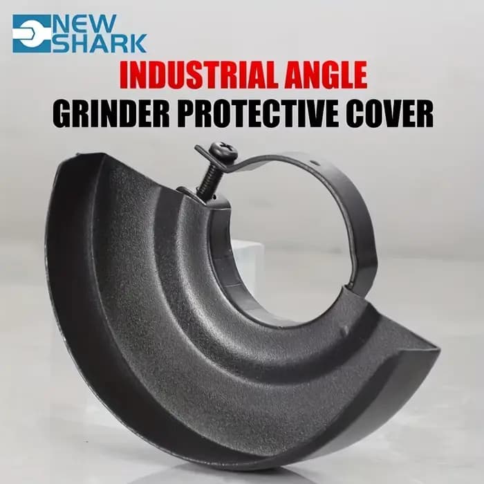 Meuleuse d'angle noire 4.5/5 pouces, protection de sécurité en métal, couverture de roue pour meuleuse d'angle électrique