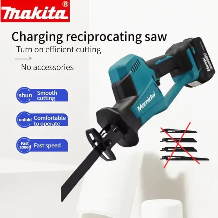 Scie multifonction rechargeable au lithium Makita 18V DJR189