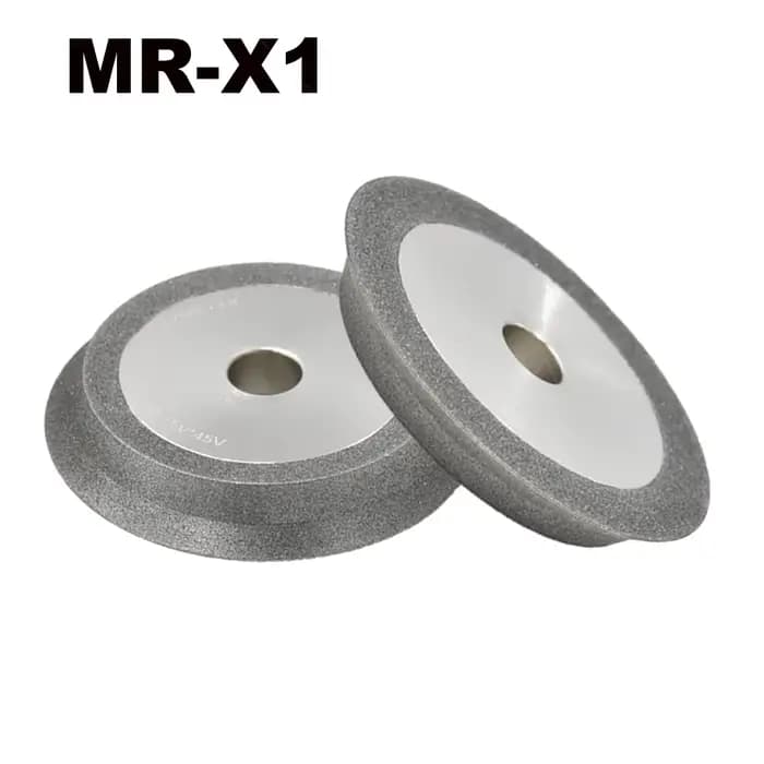 MR 20G 78-125mm CBN meule SDC cercle de meulage 230 grain meuleuse pour carbure métal tungstène acier fraise