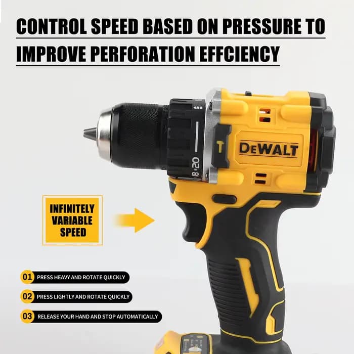 DEWALT DCD805 perceuse sans fil 20V outil électrique