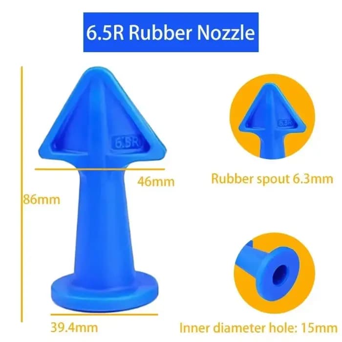 Buse de mastic en Silicone multifonctionnelle
