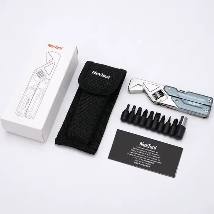 Clé à molette réglable NexTool W2