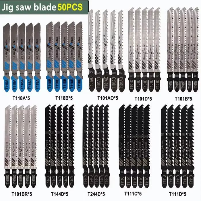 Ensemble de lames de scie sauteuse DGEV10/20/25/35/40PCS