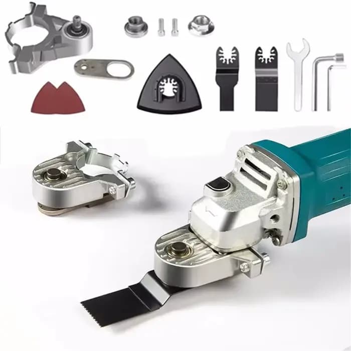 Meuleuse d'angle professionnelle modifiée en outils multifonctions universels