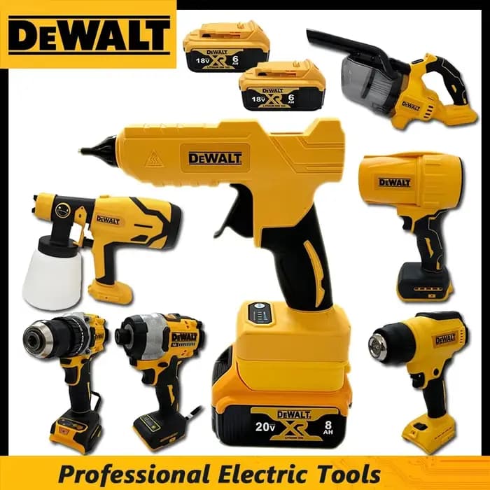 Outils électriques multifonctionnels DeWalt : Meuleuse d'angle sans fil sans balais