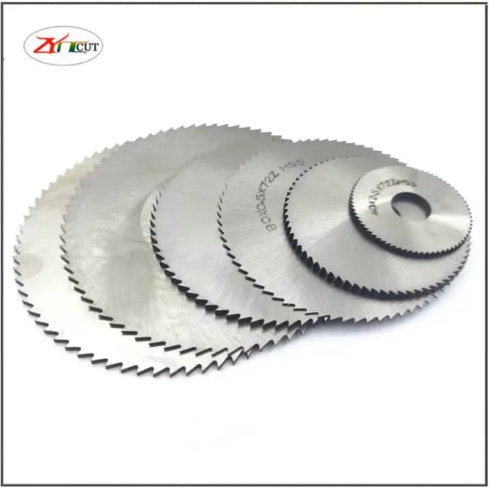 Lame de scie circulaire HSS 40 60 75 80 100 110 125 150 160 200mm