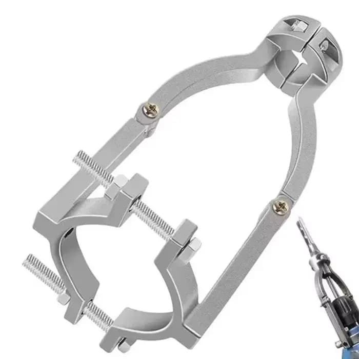 Pince réglable pour perceuse à trous carrés