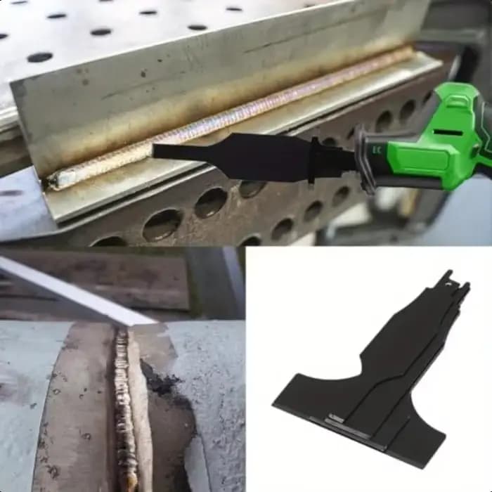 Lot de 4 lames de scie sabre robustes pour l'élimination de carreaux en acier
