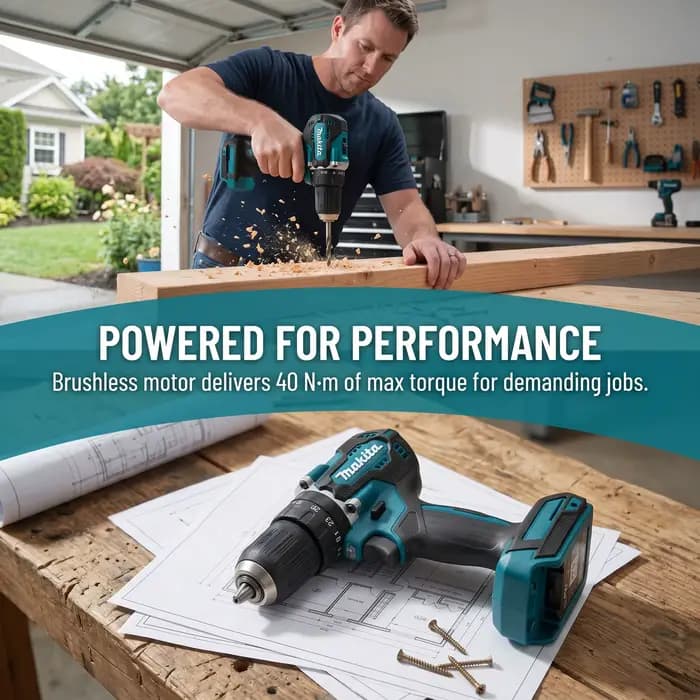 Makita Original DDF487 Perceuse-visseuse sans fil 18V