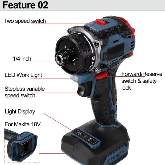 Makita – tournevis électrique sans balais