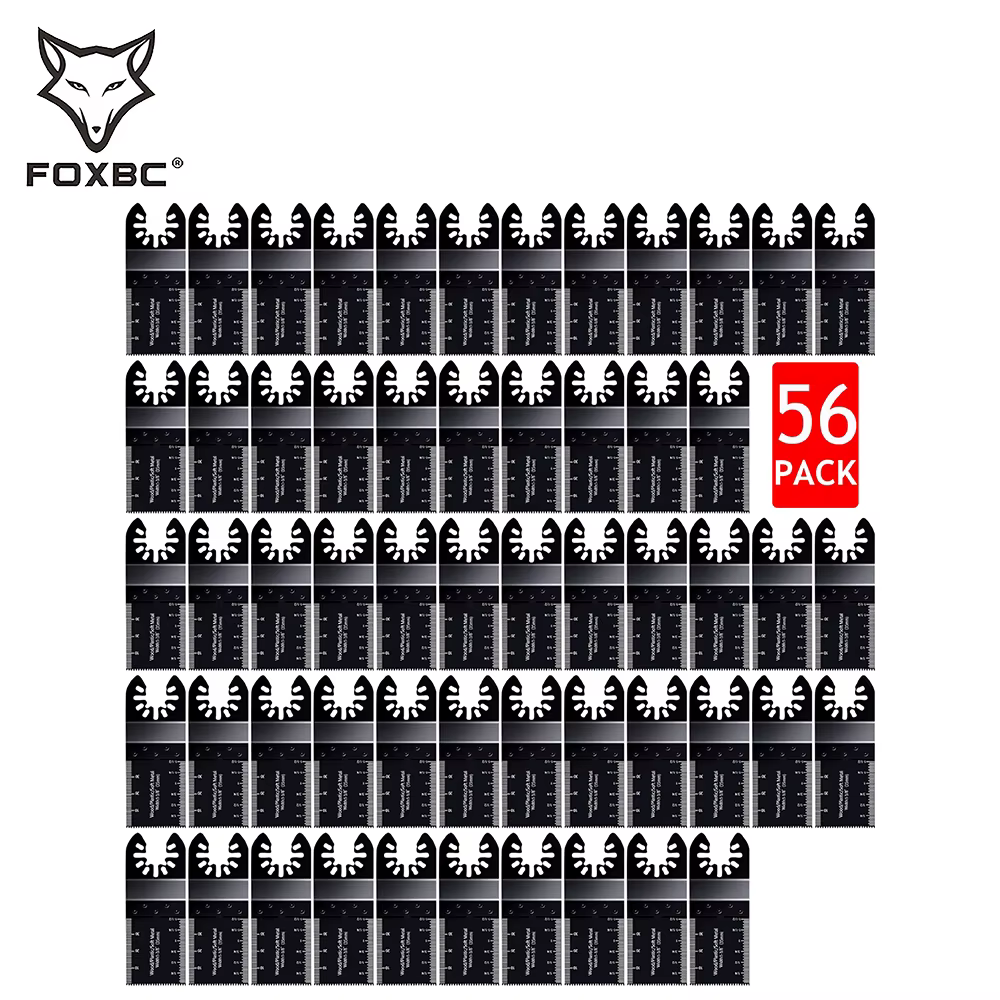 FOXBC – lames de scie oscillantes à dégagement rapide, outil multifonction en bois, convient à Dewal