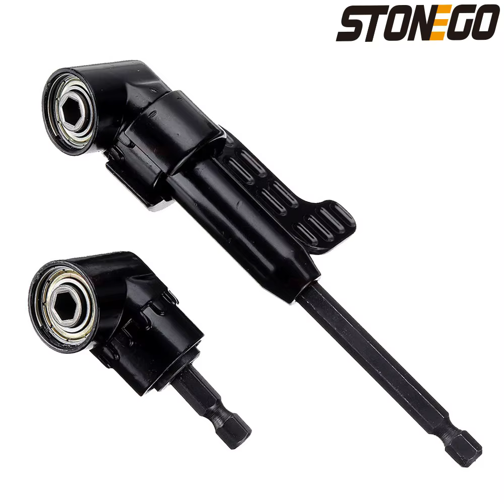 STONEGO Adaptateur de support de douille de tournevis d'extension d'angle de 105 degrés pour embout 