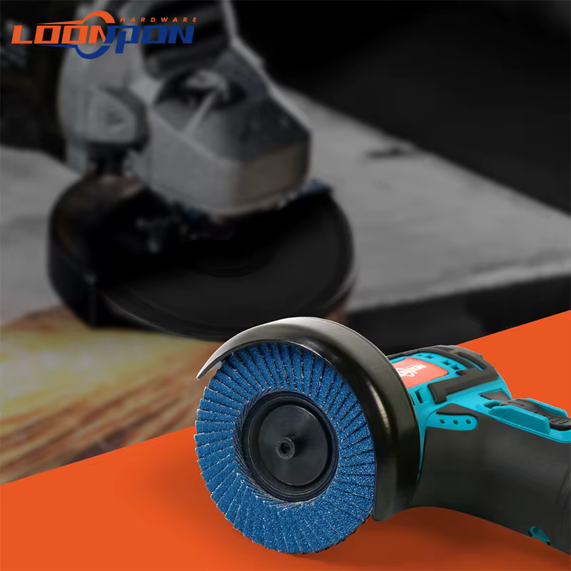 YKLP disques à lamelles 75mm meuleuses en zircone disque de ponçage Type 27 meules pour tôle d'acier