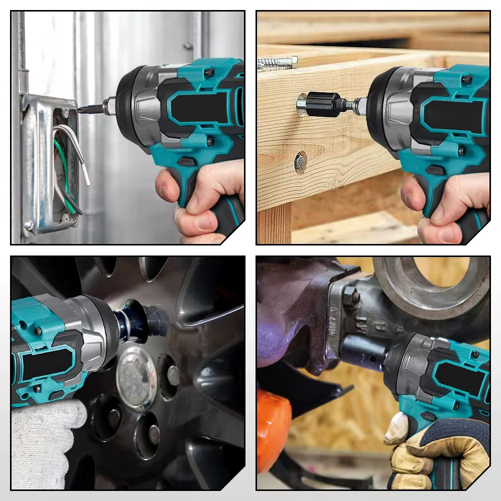 Makita – clé à chocs électrique sans balais 1200N.M, 5 vitesses, tournevis sans fil de 1/2 pouces, o