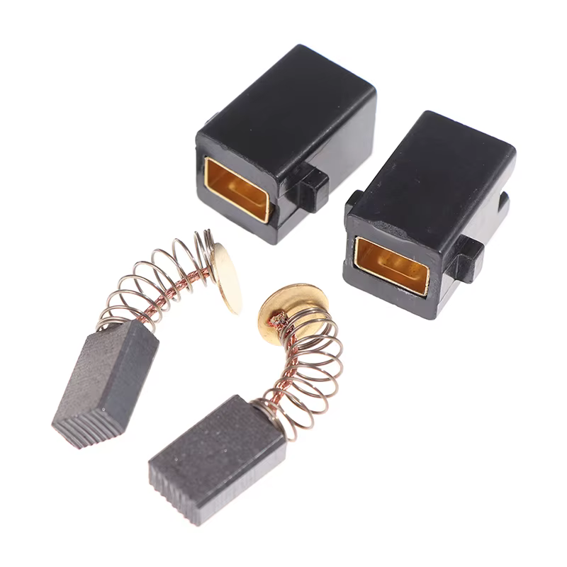 1 paire de balais de charbon avec support pour pièces de rechange pour perceuse à percussion TSB1300