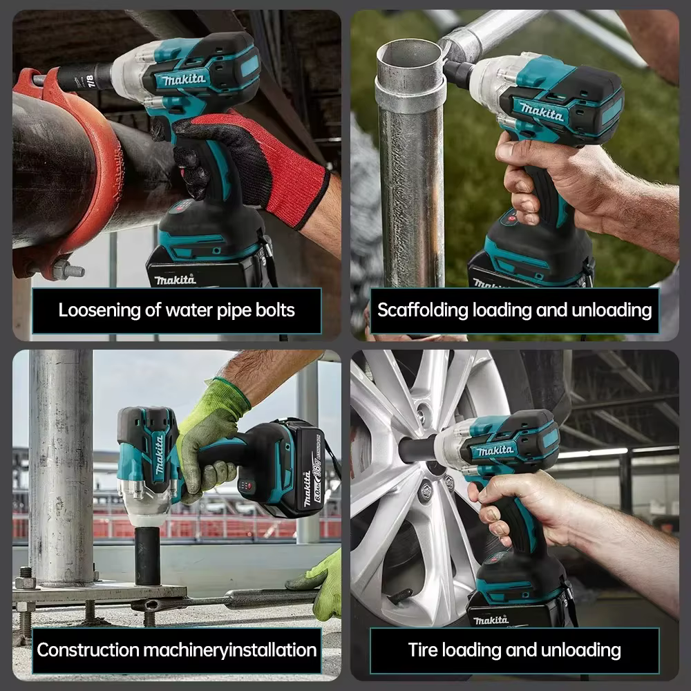 Makita DTW285 18V tournevis électrique sans brosse 280N.m 1/2 "prise perceuse-visseuse Rechargeable 