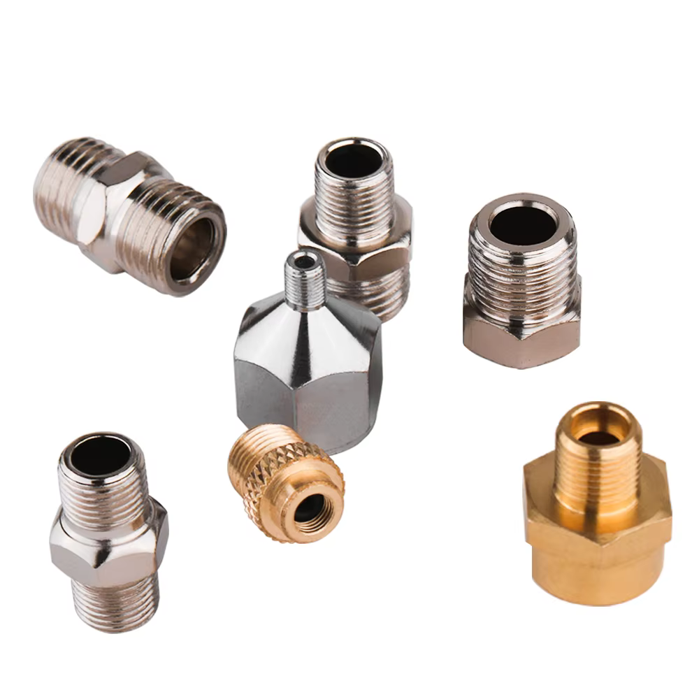 Kit d'adaptateur d'aérographe professionnel, 7 pièces, jeu de connecteurs de raccord pour compresseu