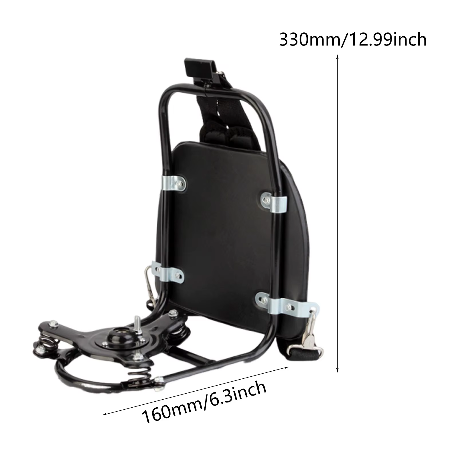 Système de sac à dos de débroussailleuse avec Base triangulaire, accessoires robustes, support de to