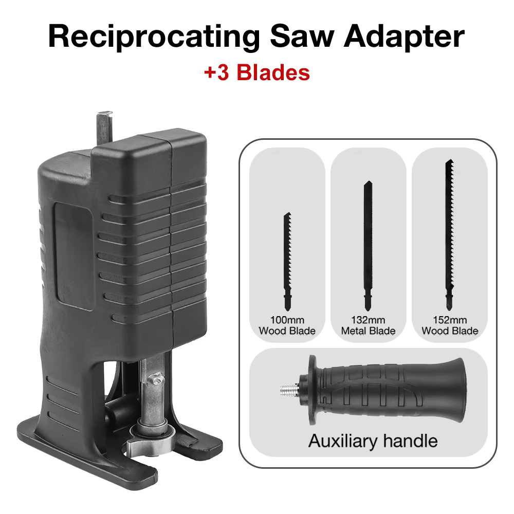 Lame de scie à ruban adaptateur de scie alternative, perceuse électrique domestique, scie électrique
