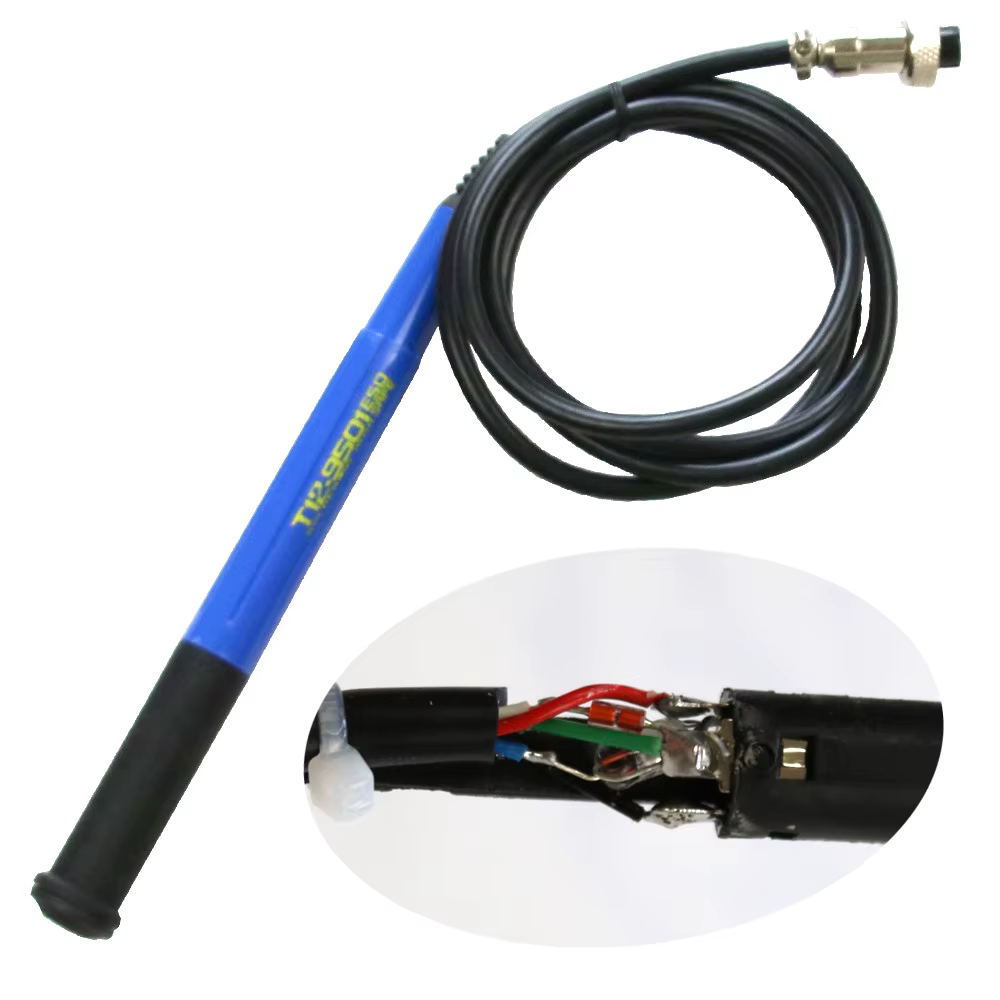 QUECOO 5pin T12-M8 9501 907 P9 poignée 1.1m pour station de fer à souder STM32 T12-955/958 températu