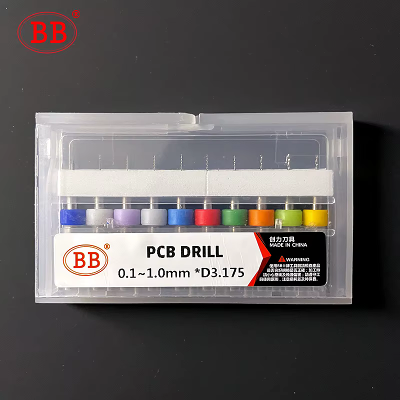 BB PCB Micro perceuse carbure Mini Bits carte de Circuit imprimé bricolage 0.1mm à 6.0mm diamètre 3.