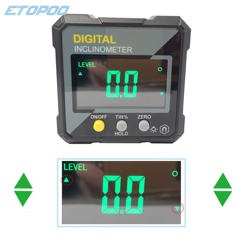 ETOPOO Niveau électronique numérique Fnder d'angle numérique 4*90 °   Inclinomètre magnétique rappor
