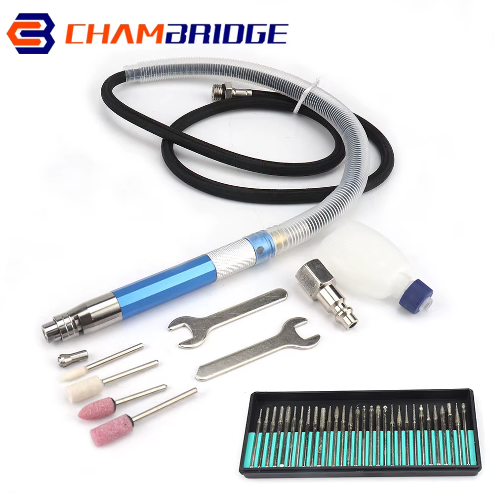 Micro-broyeur à Air pneumatique 70,000 tr/min, Kit de stylos de gravure pour polissage, outil de gra