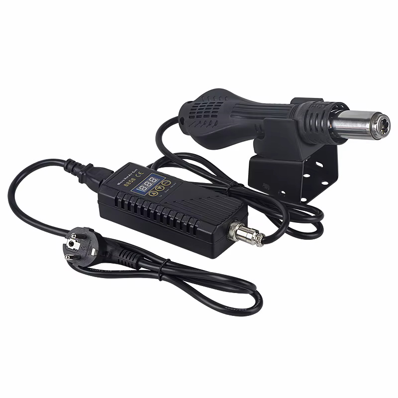 JCD 750W pistolet thermique affichage numérique Micro Station de soudage de retouche pistolet à Air 