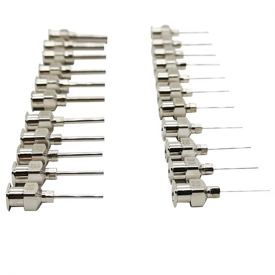 Aiguilles de distribution de 1/2 pouces, 12 pièces, 8 9 10 11 12 13 14 15 16 17 19 20-30g, seringue 