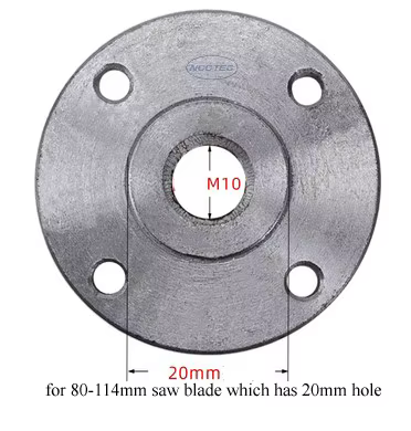 Brille M10-20mm M14-25.4mm M14/M16-22.23mm pour connecter 3.2 ''-12'' 80-300mm disque de coupe de la