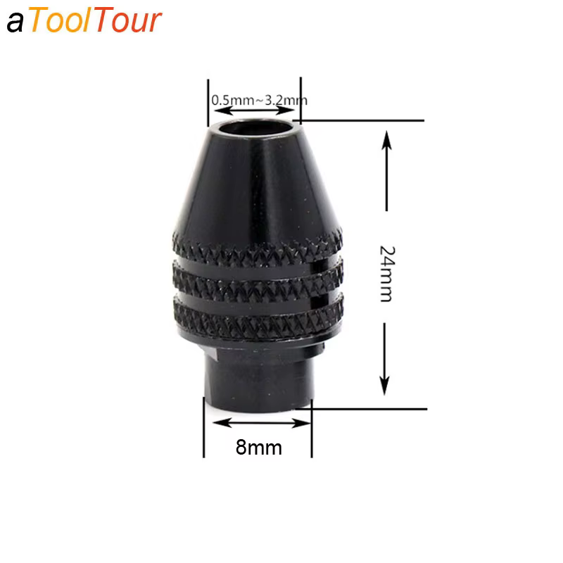 Mini adaptateur de mandrin de perceuse multi-sans clé, tournevis à pince, cartouche à changement rap
