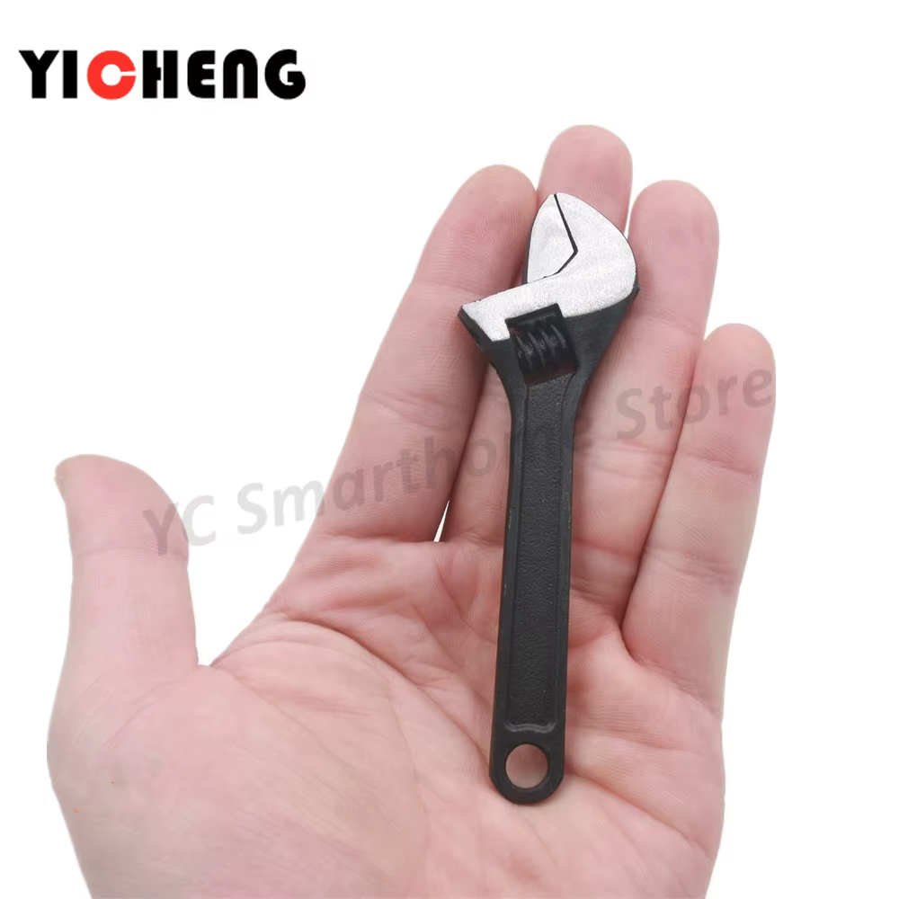 Clé singe en acier/2.5/4 pouces, Mini clé à extrémité ouverte, Mini clé de changement de vitesse, 1 