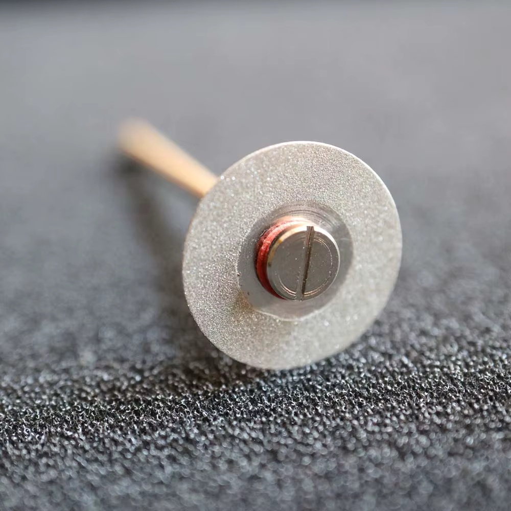 Disque à tronçonner diamant double face, ultra fin, 0.15mm, pour séparer le polissage ou le jade ave