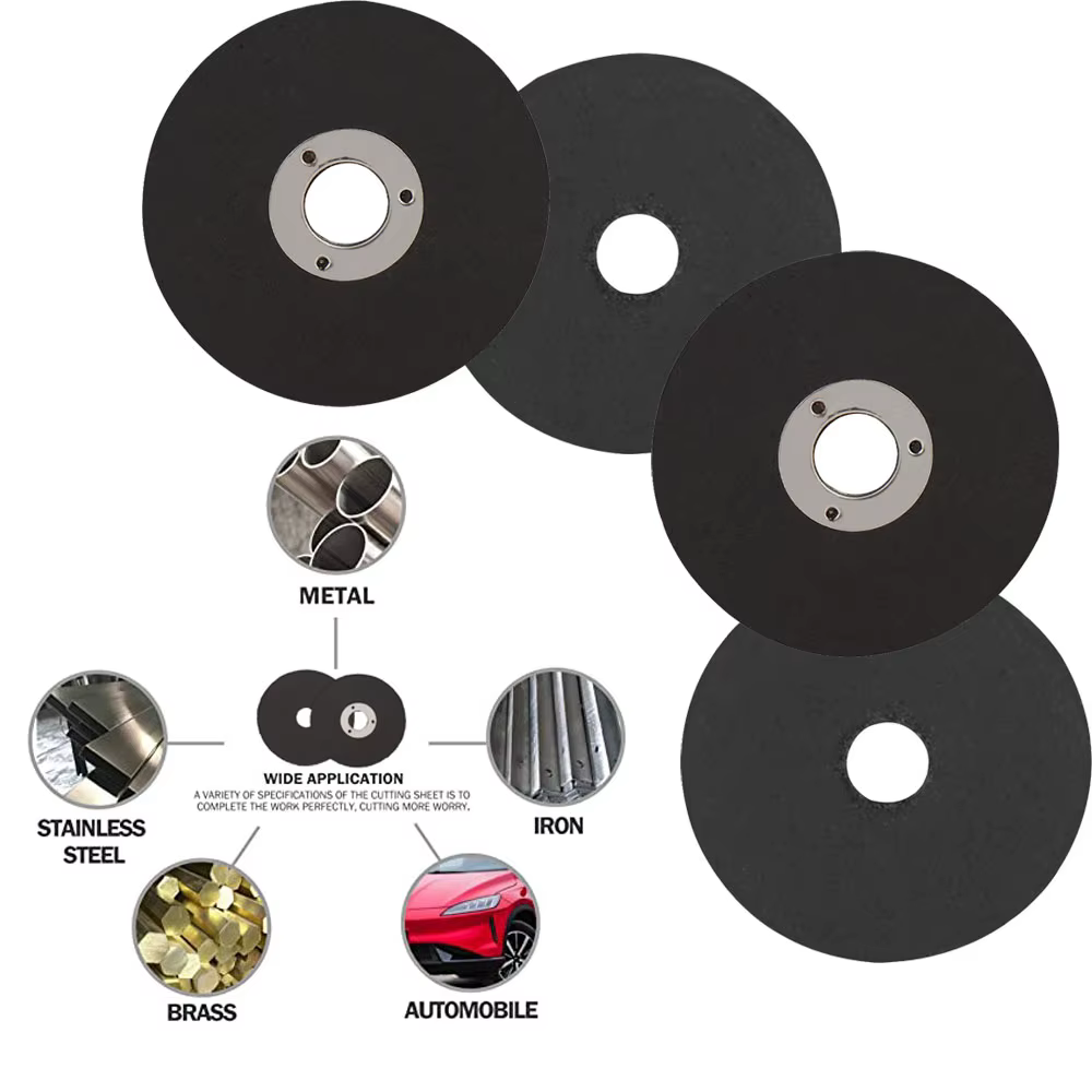 Disques de coupe métalliques de 50 mm (2 pouces), disques de ponçage, disques de meulage pour meuleu