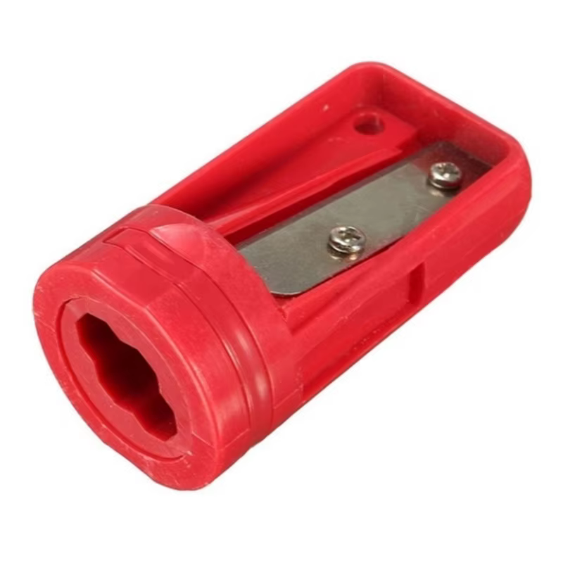 Taille-crayon de charpentier utile pour menuiserie, rasoir, outil d'affûtage étroit