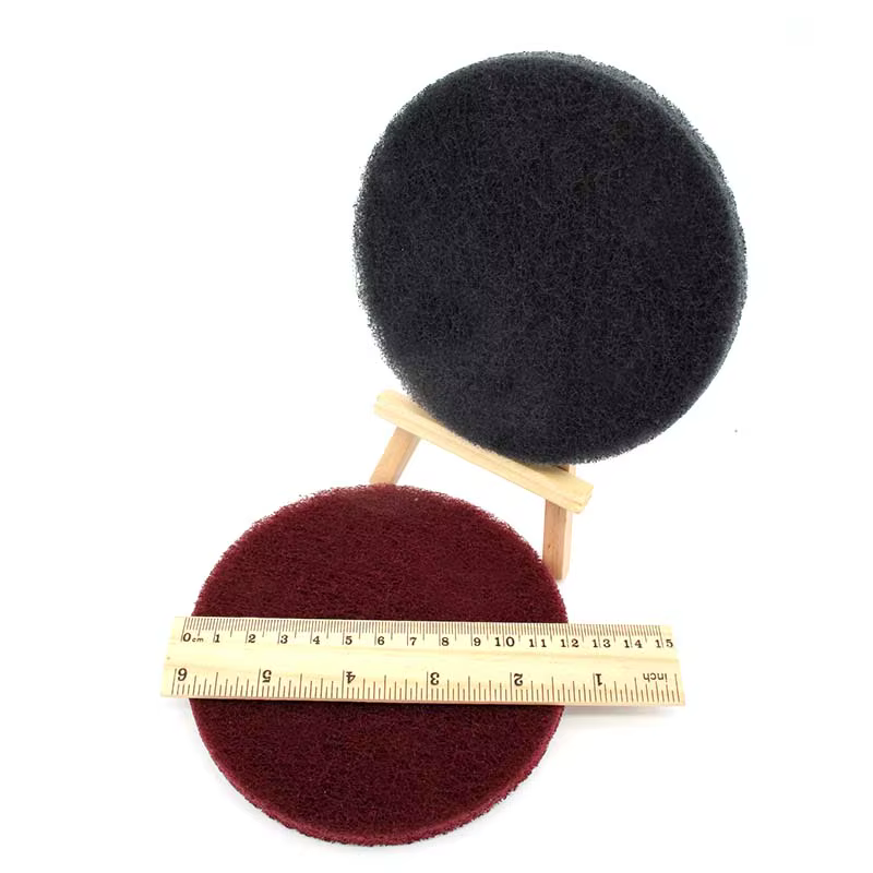Tampon à Récurer en Nylon pour le Polissage des Métaux, 1, 2, 3, 4, 5, 6,7 Pouces, 5 Pièces