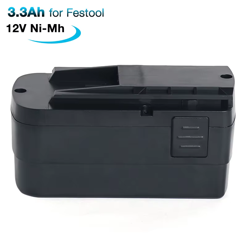 Batterie Ni-mh 12V 3,3 Ah pour Festool Festool C 12 C 12 Duo C 12 LI T 123 T 123 Li T3 TDK 12 564167