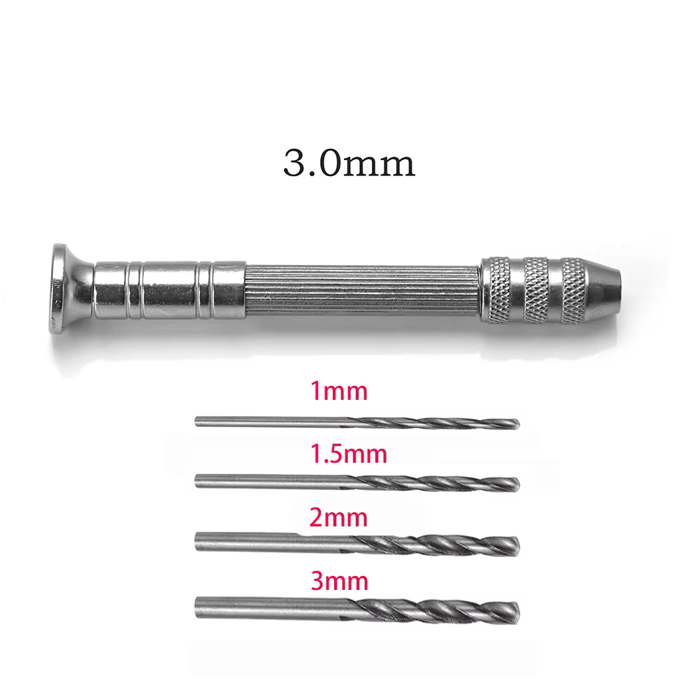 Perceuse à main en métal, résine Uv, moule époxy, outils, vis de forage, bricolage, bijoux, outils f