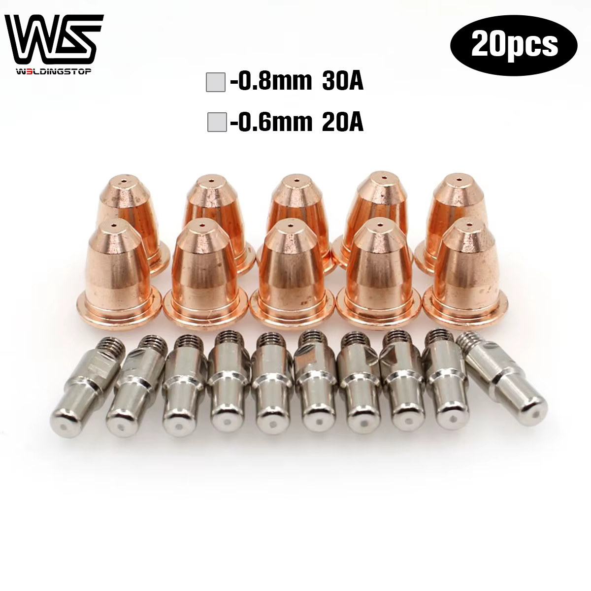 Plasma Torche S45 CUT55 PT-40 PT40 IPT-40 IPT-60 PT60 HC4000 Magasin 0110 Électrodes PD0116 Buse Con