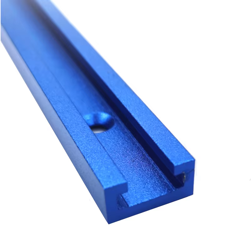 T-track t-slot onglet piste gabarit T vis fixation fente 19x9.5mm Table de scie routeur 300-800MM Ra