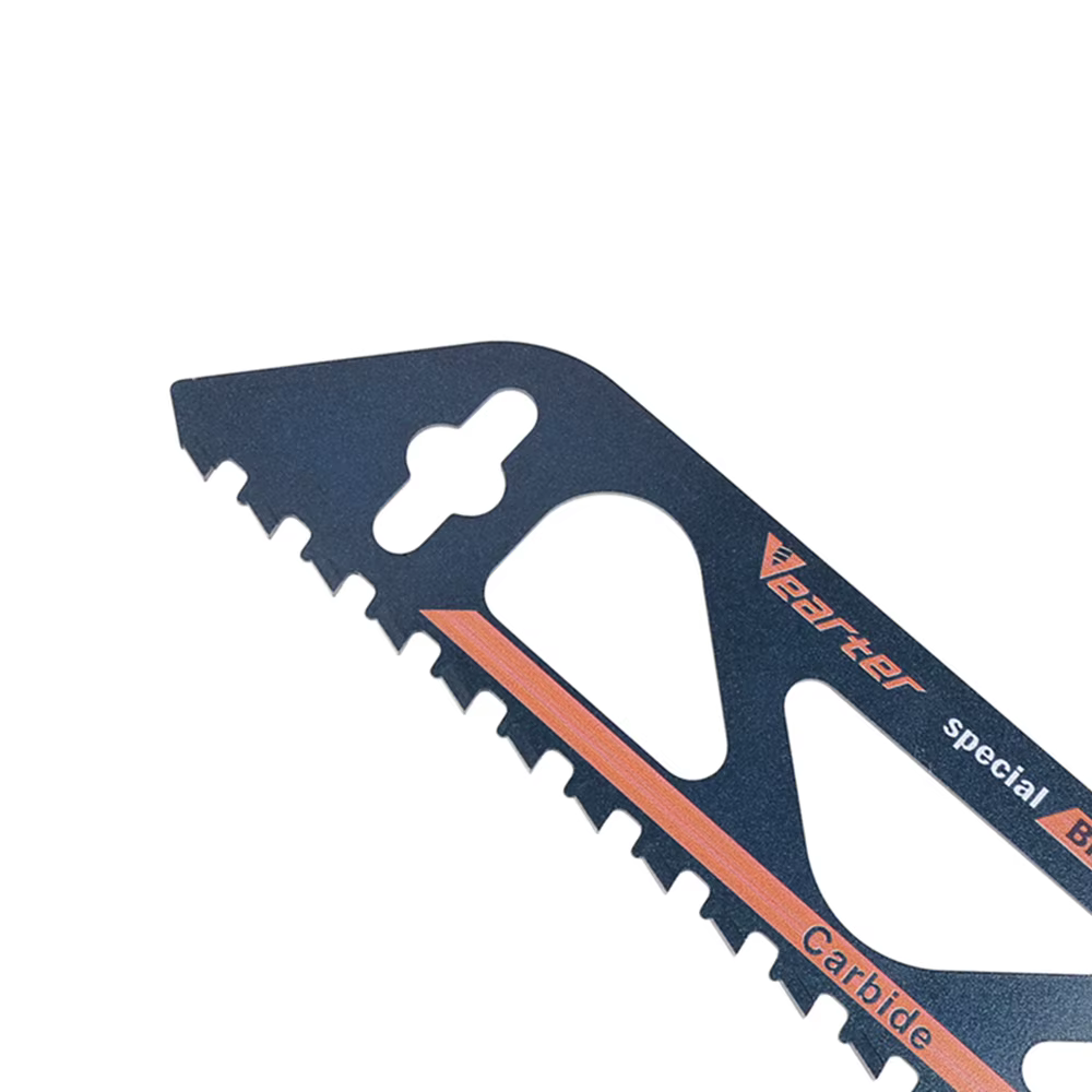 Vearter 225/300/455/505mm lames de scie alternative en alliage de carbure scie sabre pour briques à 
