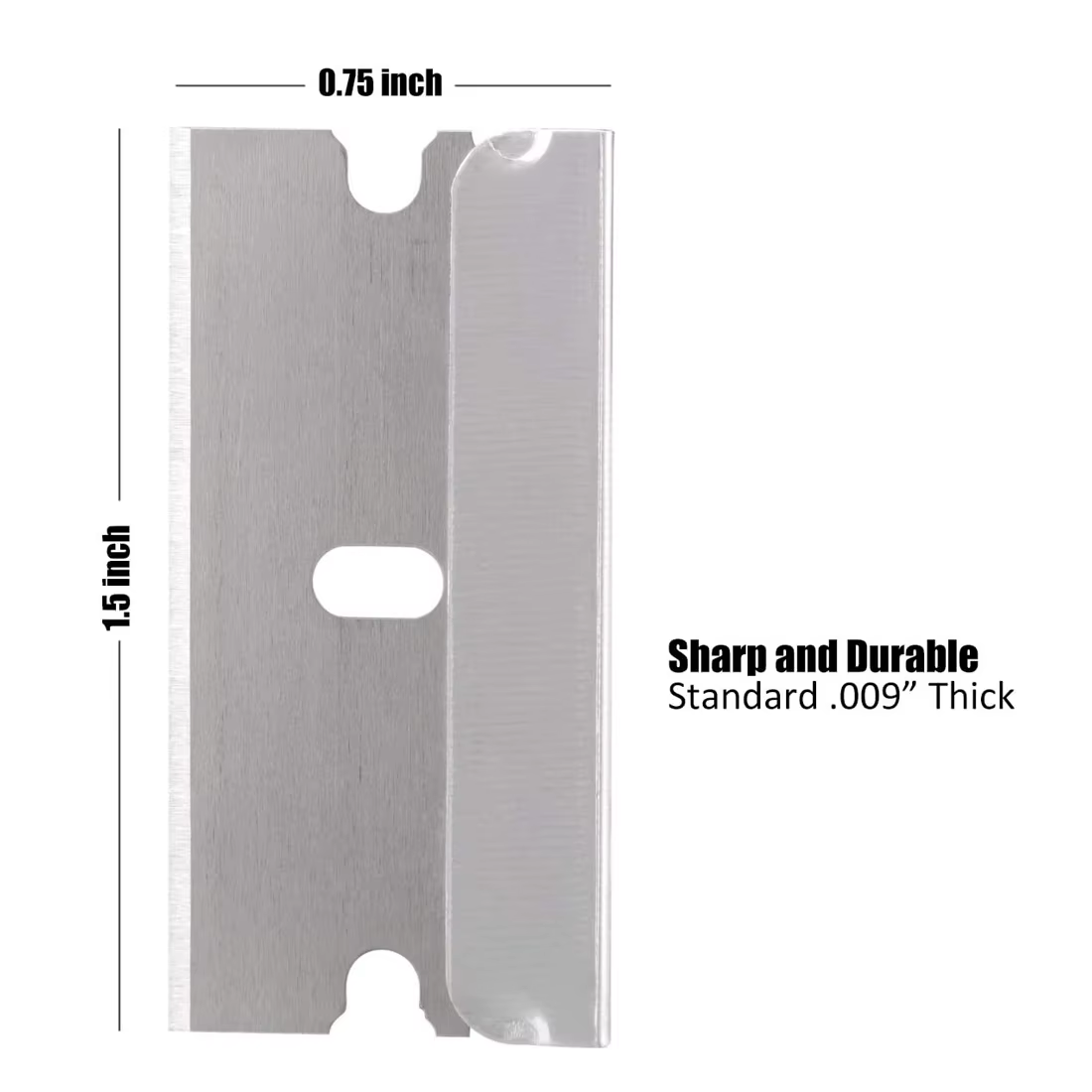 50pcs 100 pièces lame de rasoir grattoir métal verre colle nettoyant dissolvant couteau remplacement